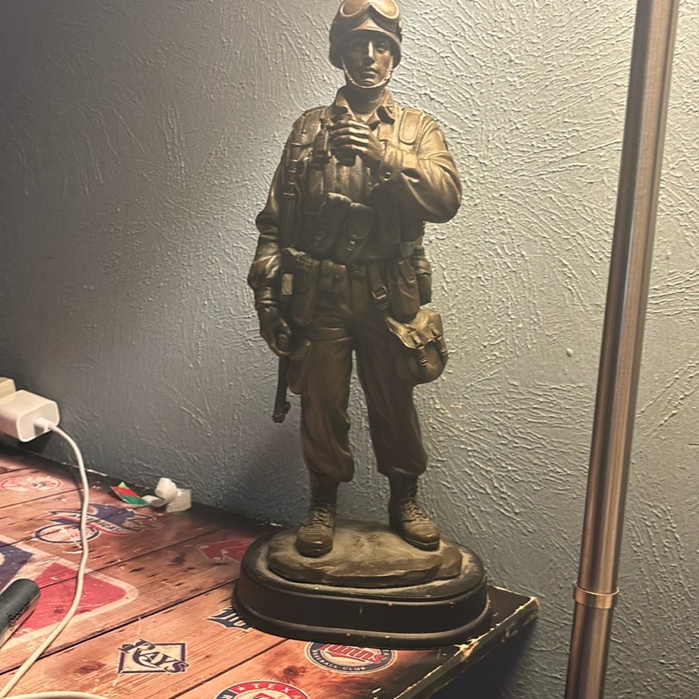 Vintage U.S Army statue